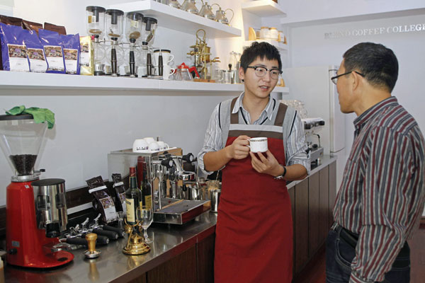 China joins coffee club