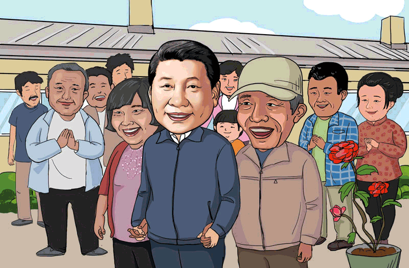 Cartoon commentary on Xi's Heilongjiang visit①: Guiding new green development concepts