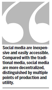 The rising impact of social media