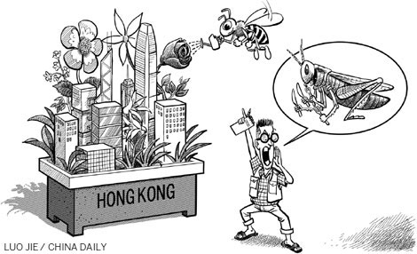 HK protests a disturbing trend