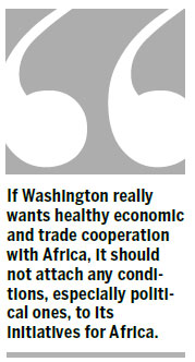 Cooperation in sight in Africa
