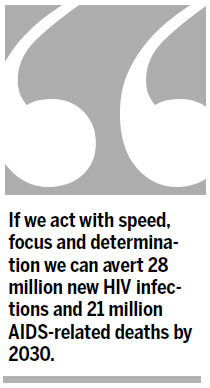 China leads fight against AIDS
