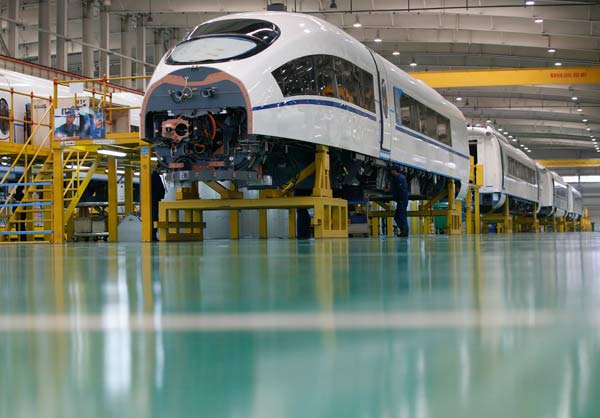 China leads in many high-speed rail aspects