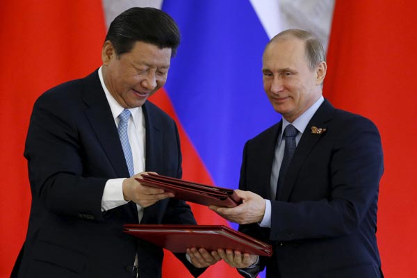 Eurasian trip seeks for amity, not alliance