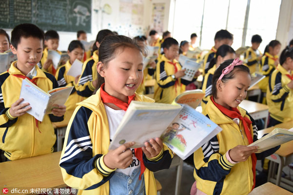Textbooks for Chinese language should put that first