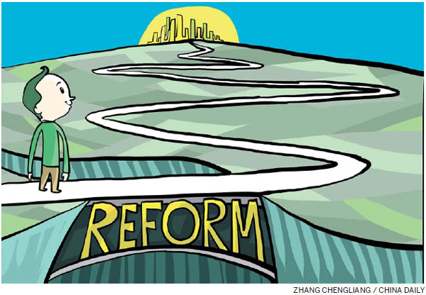 Pushing forward reforms
