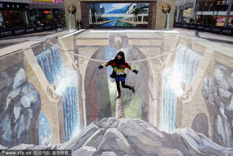 Amazing 3D street art