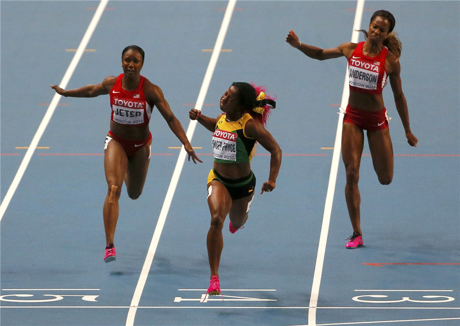 Faces of triumph and defeat at athletics worlds