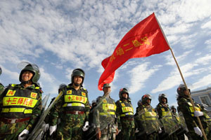 PLA navy drills in South China Sea