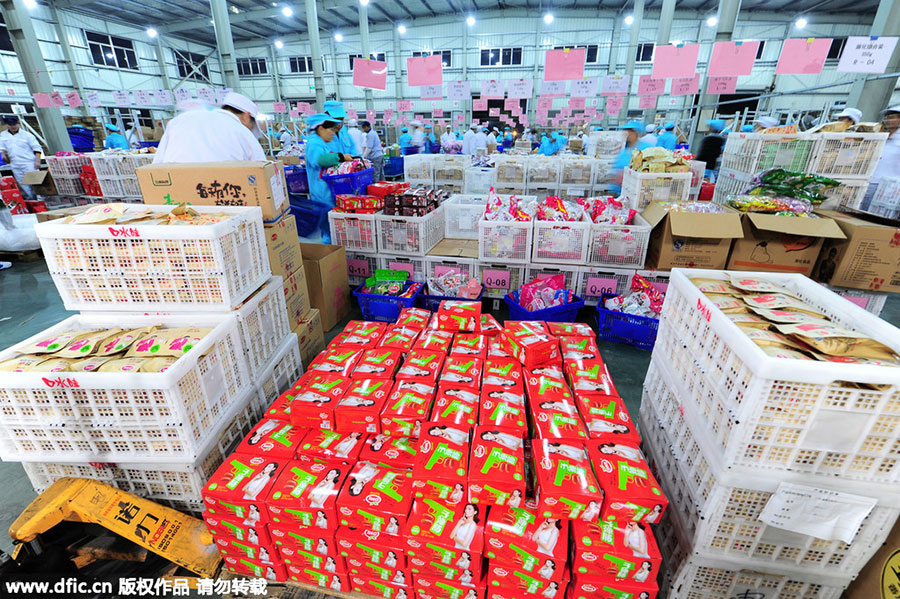 All-nighters pulled for Single's Day shopping festival