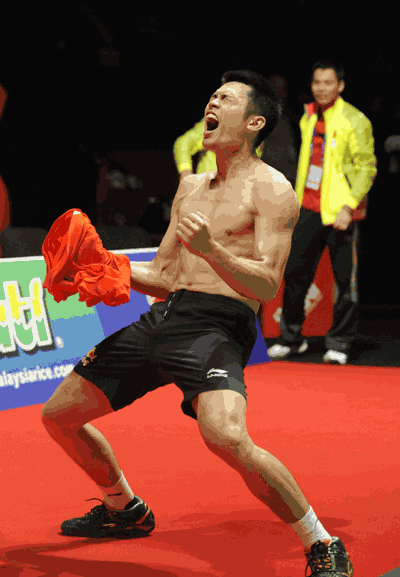 Lin Dan lifts world crown for fourth time