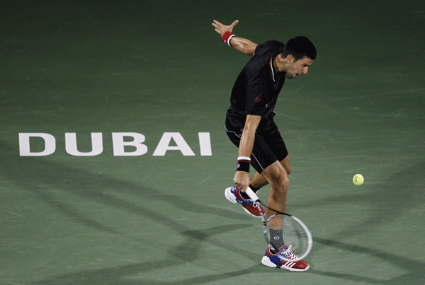 Djokovic to face Murray in Dubai semis