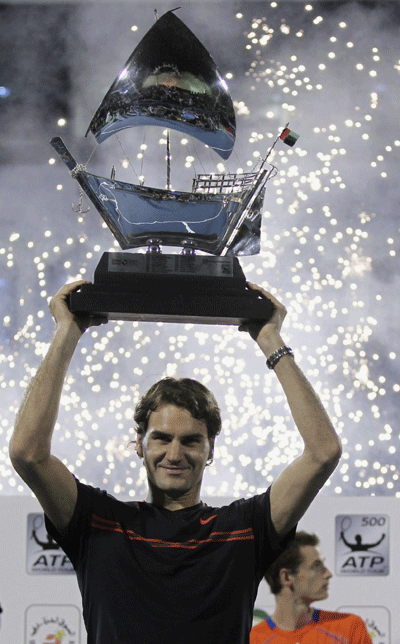 Federer wins Dubai Open ATP for the fifth time