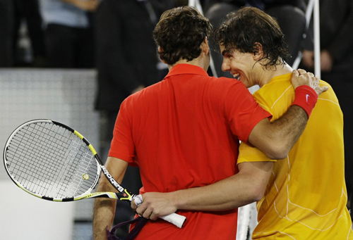 Spanish queen cheers as Nadal beats Federer