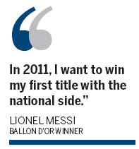 Messi the surprise winner