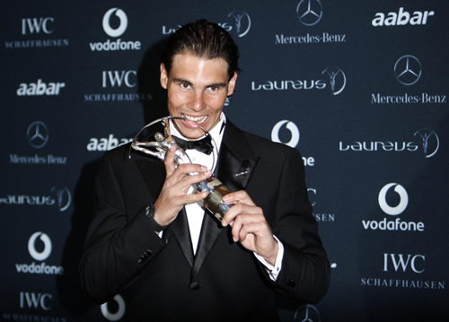 Nadal, Zidane honored at Laureus sports awards