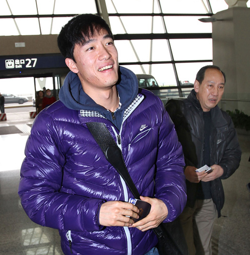 Liu Xiang leaves for German indoor tournament