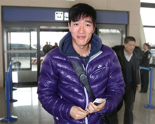 Liu Xiang leaves for German indoor tournament