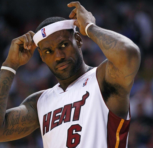 LeBron gets 41, and Heat stuns Pacers 117-112