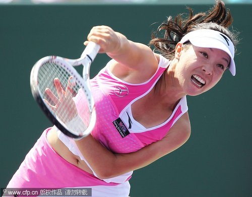 China's Zheng battles for second round at Miami
