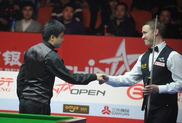 Chinese ace Ding advances into China Open quarterfinals