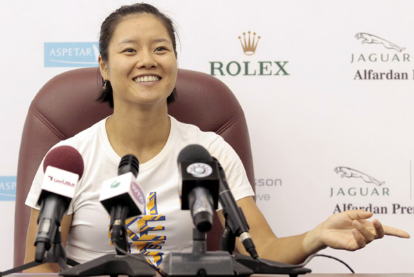Li Na dismisses retirement rumor