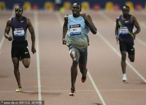 Late Bolt claims 'Catch me if you can'