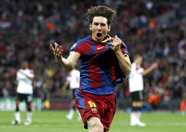 Messi's Barcelona beats Man United 3-1 in final