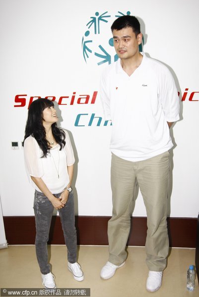 Yao Ming, Zhang Ziyi cheer China's Special Olympians