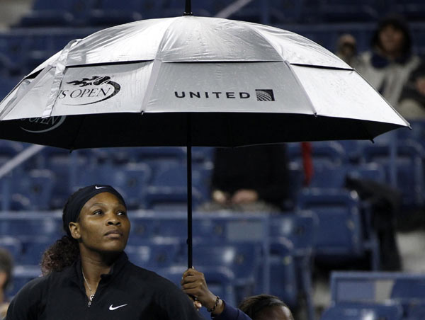 Rain washes out second day in a row at US Open