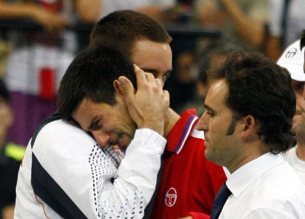 Nadal on fire, Djokovic weeps as Spain, Argentina in final