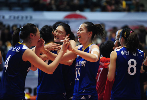China's volleyball team wins Olympics ticket