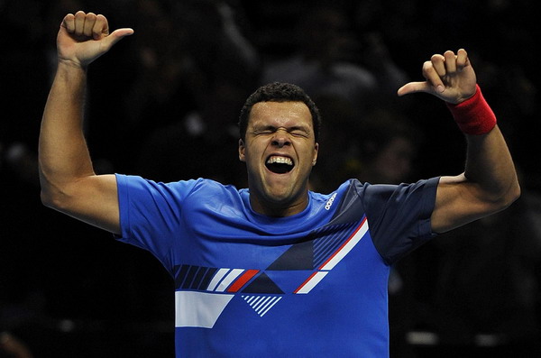 Nadal knocked out by inspired Tsonga