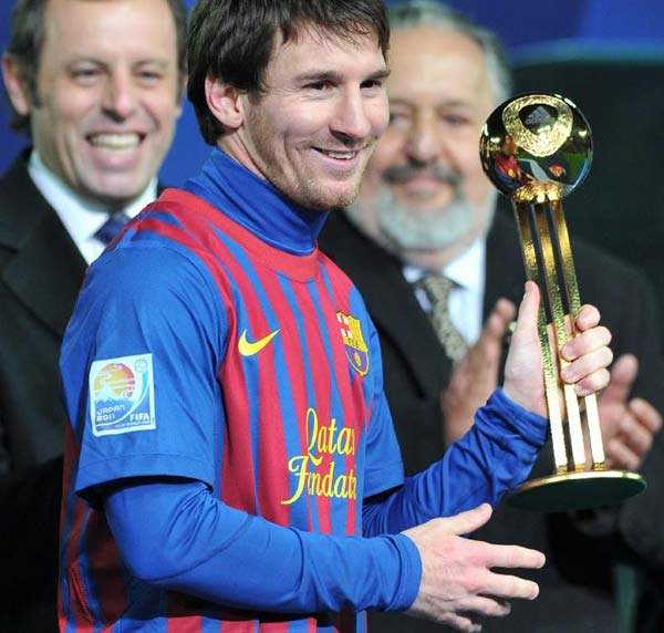 Messi named 'Champion of the Champions 2011'