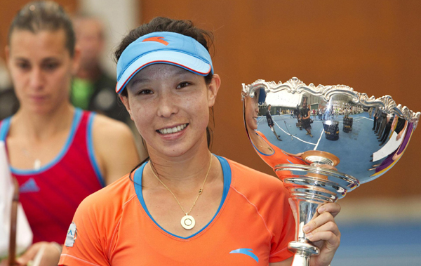 Zheng Jie makes WTA come back in Auckland