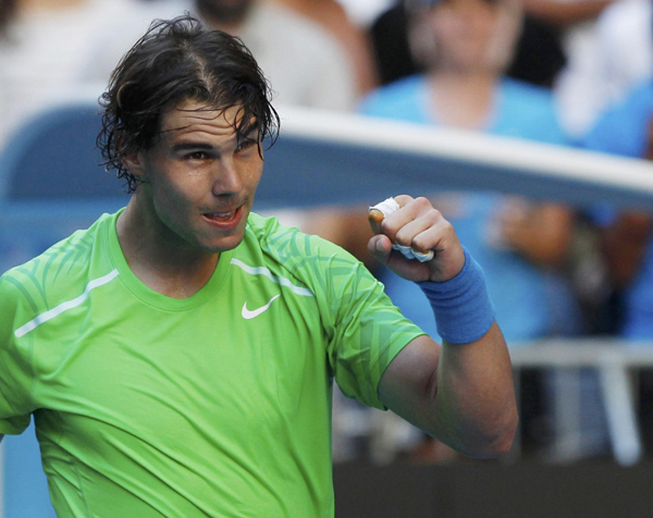 Nadal survives big injury scare