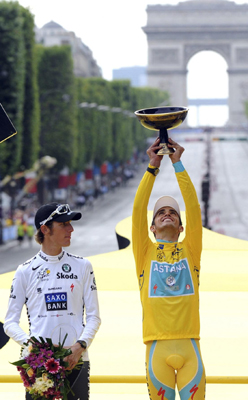 Contador gets two year ban, loses Tour de France