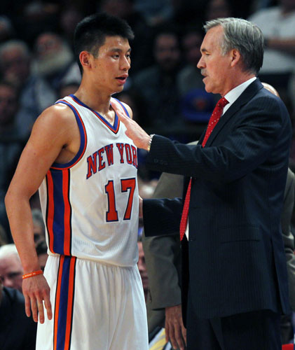 Knicks falls to first loss in 'Lin era'