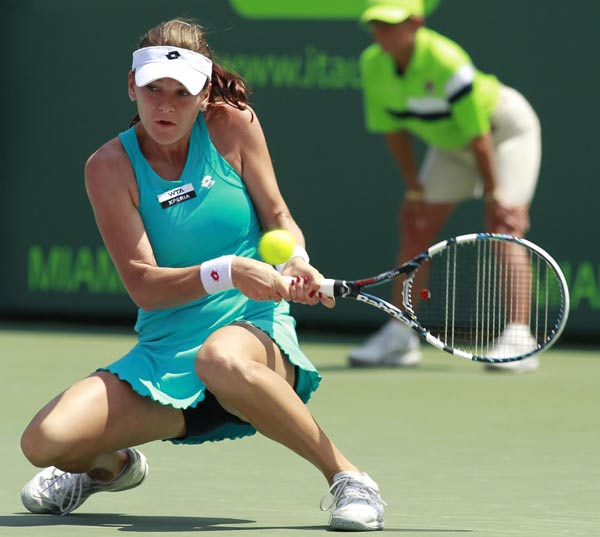 600px x 537px - Radwanska beats Sharapova to win Miami title|Tennis|chinadaily.com.cn