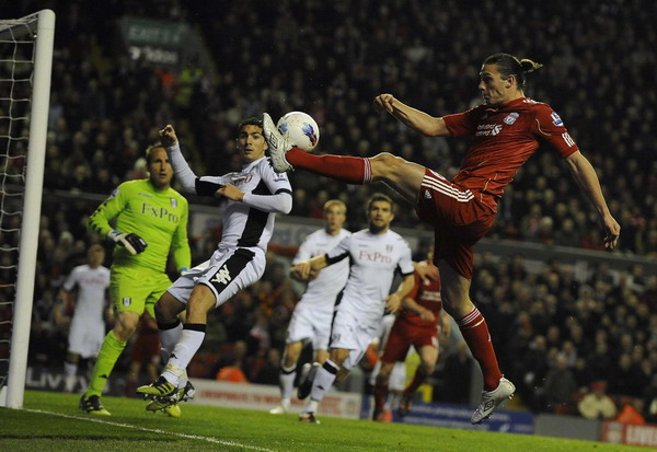 Understrength Liverpool beaten by Fulham