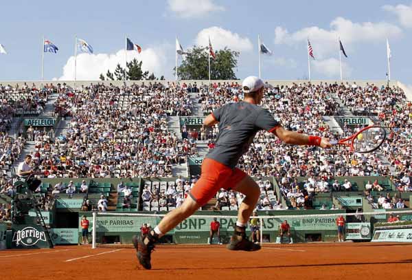 Murray makes comfortable start at French Open