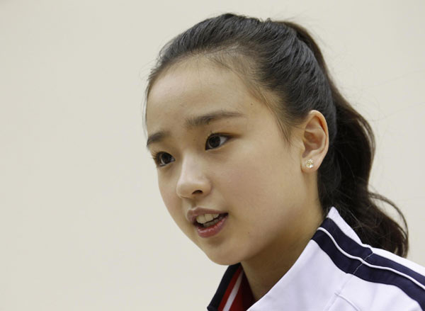 No pain, no gain for South Korean gymnast