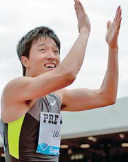 Liu leaping from strength to strength