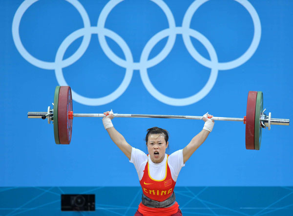 Wang Mingjuan wins women's 48kg gold