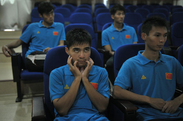 China's Blind Soccer team minds set on gold