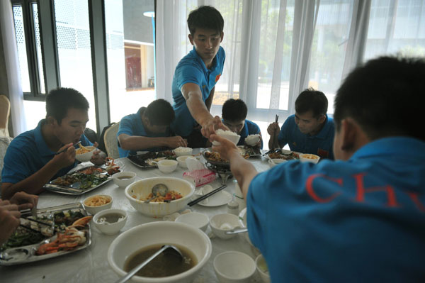 China's Blind Soccer team minds set on gold