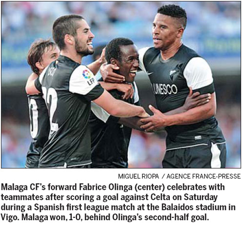 Sweet 16, and Olinga already scored a goal