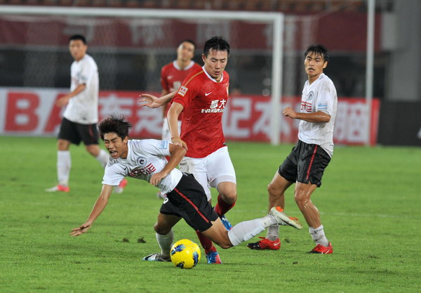 CFA Cup: Evergrande takes upper hand