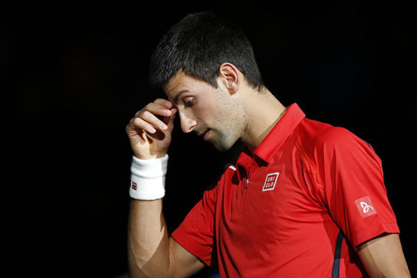 Deflated Djokovic knocked out of Paris Masters
