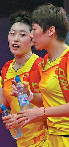 Controversial women's badminton duo honored